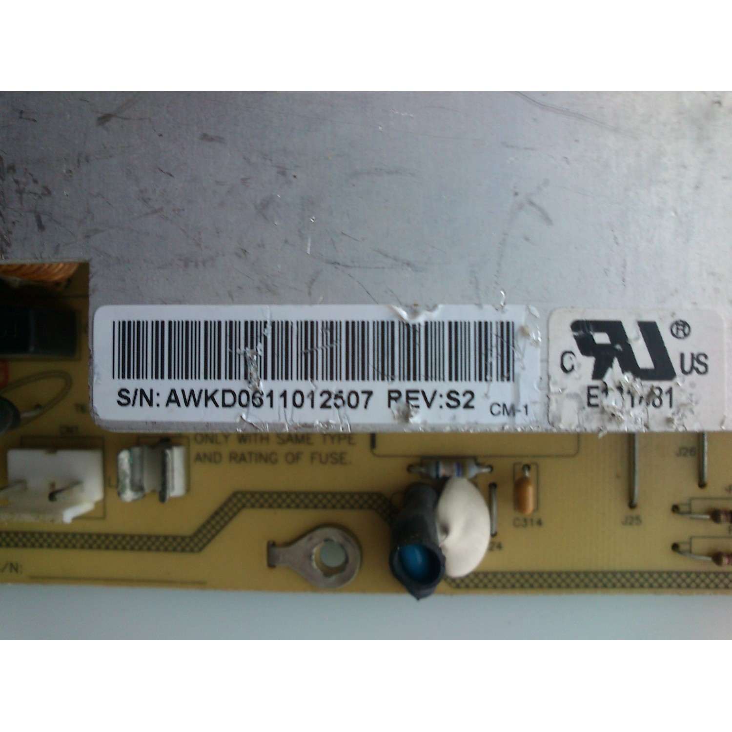FUENTE DE PODER / WESTINGHOUSE 4900250380  MODELO  LTV-40W1 - Imagen 2